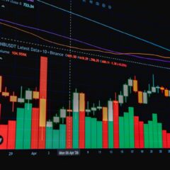Detailed chart displaying cryptocurrency trading data and trends, ideal for financial analysis.